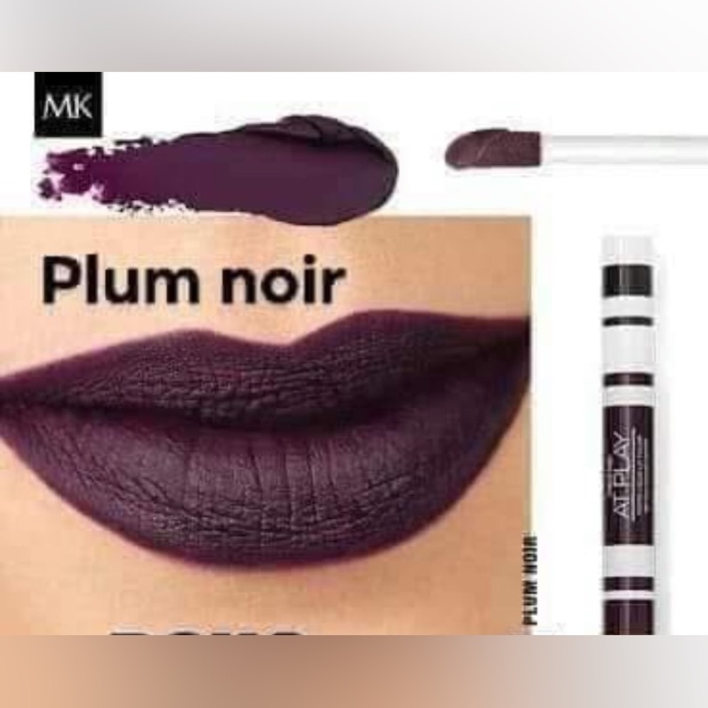 MARY KAY AT PLAY MATTE LIPSTICK PLUM NOIR COLOR